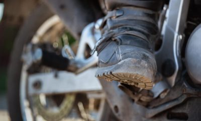 motorlaarzen schoonmaken