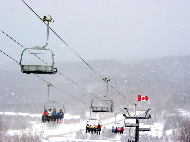 skivakantie in Canada
