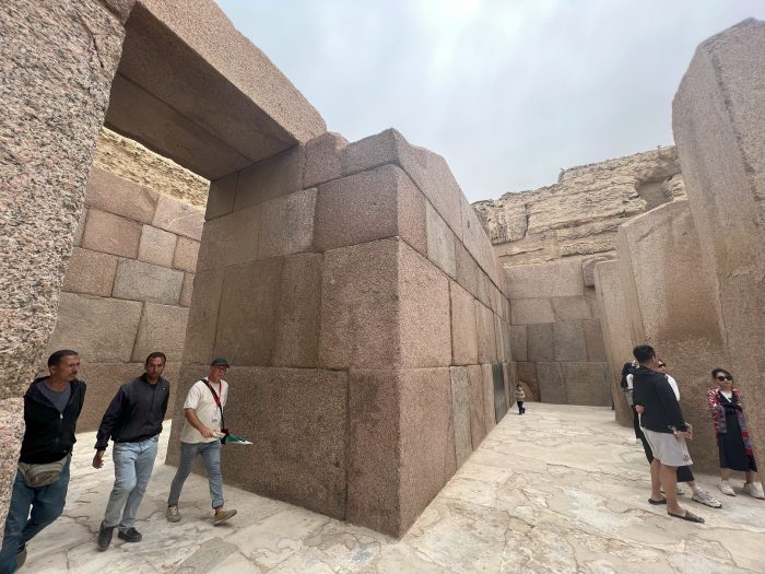 Vallei tempel van farao Chefren